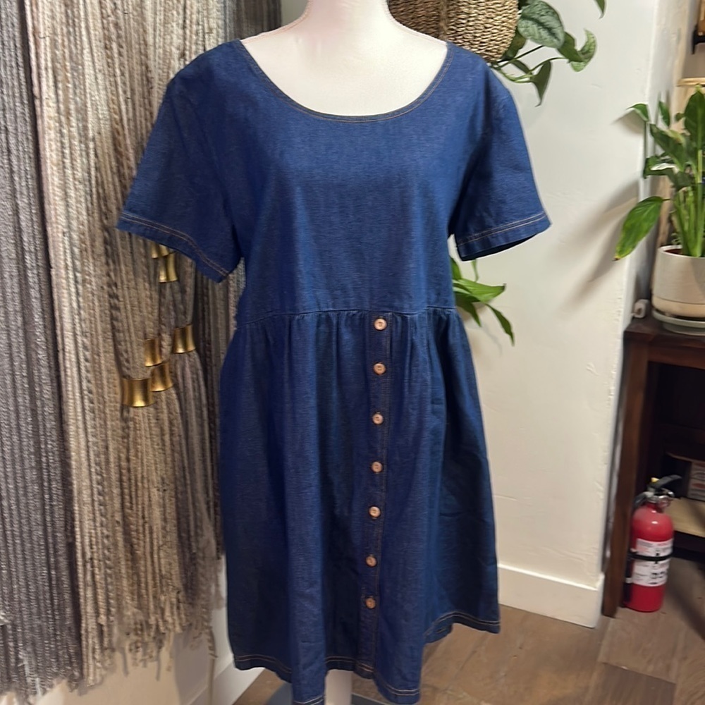 Erika Taylor Sport Denim Dress